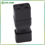 [Wishshopelxn] C14 to C19 Connector IEC 320 Male to Female Power Plug Adapter Converters