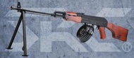 【KUI酷愛】SRC SR47 RPK AK47 三代原木托全金屬電動槍，電槍，長槍，BB槍（附腳架+彈鼓）14741