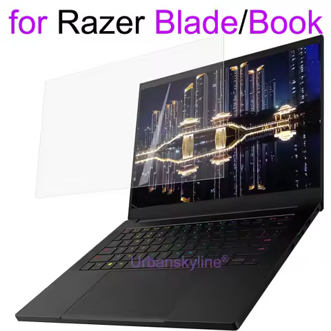 Screen Protector for Razer Blade 14 15 16 17 Pro 18 Stealth Book 13 2024 2023 2021 2020 2019 Case HD