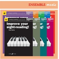 Improve your sight-reading! Piano Pre-Grade 1, Grade 1, Grade 2, Grade 3, Grade 4, Grade 5, Grade 6,