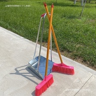 ⭐⭐Handle Dustpan Household Sweeping Stainless Steel Dustpan Thickened Dustpan Garbage Tin Stamp Larg