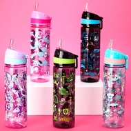 Limited Time Hot Sale Australia smiggle Water Cup Handy Cup Purple Flower Unicorn Children Straw Cup