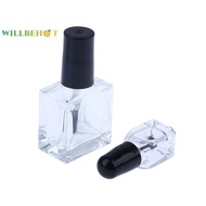 [WillbehotS] 1Pcs Sub-packed Nail Polish Bottle Nail Gel Empty Bottle With Brush Glass Empty Blending Bottle Touch-up Container [NEW]