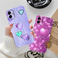 Silicone SAMSUNG A06 A16 A14 A15 A24 A34 A25 A35 A54 A55 A22 4G A22 5G A51 A52 A52s LOVE Motif - Cut