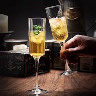 Nordic glass red wine glasses, home glasses, cocktail glasses, creative luxury wine glasses, champag