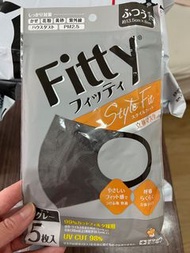 現貨 Fitty 獨立包裝 立體黑色口罩 6包，30個