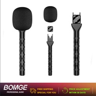 Handheld wireless microphone stand with pop filter for Rode wireless microphones, compatible with Ro