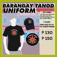 ✌ ⭐ ➫ BARANGAY TANOD UNIFORM (CAPS & TSHIRT) / Good Quality