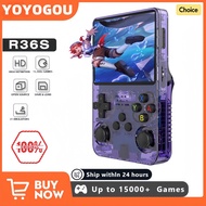 R36S Ark os Retro Handheld 20k Video Game Console Linux System 3.5 Inch IPS Screen Game
