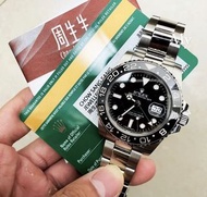 90%Rolex 116710ln 2017年  full set  888 跟周生生收據 $115000