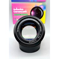Lens Nikon 50mm f1.4 Ai 50 f1.4 Manual Good Condition Clear No Mold Fog ***Buy A Camera*
