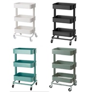 IKEA RASKOG TROLLEY 3-Tier Multipurpose Trolley | Kitchen Trolley With Roller Wheels