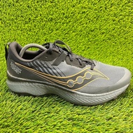 Saucony Endorphin Edge Mens  Gray Black Athletic Running Shoes Sneakers
