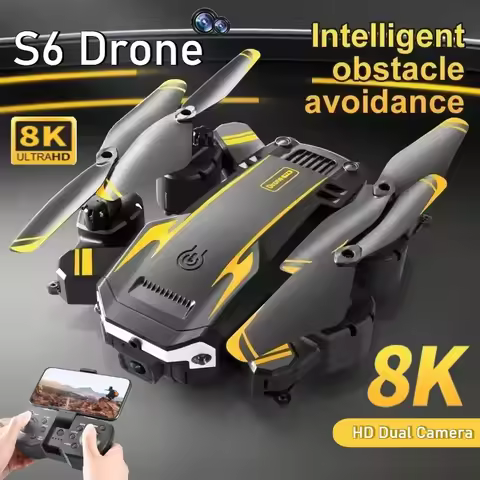 G6/S6 5G GPS Drone with 8K 4K Dual Cameras Obstacle Avoidance Quadcopter Professional Aerial Photogr
