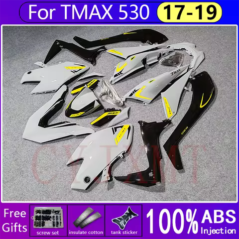 Custom Motorcycle for Yamaha Tmax530 2017-2019 ABS Injection Fairing Kits TMAX 530 Tmax-530 17-19 Bo