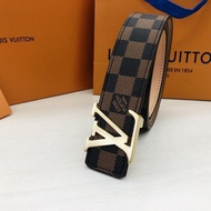 LV multi flower brand Hong Kong fashion simple jeans belt for men and womenhggb