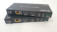 HDBT HDMI Splitter Extension via CAT5e/6/7 Ethernet. Loop Out Splitter to TX. Audio Extraction to RX