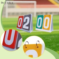 [Devoko] Multi Sports Scoreboard Tabletop Multipurpose Portable Flip Number Score Board Score Keeper