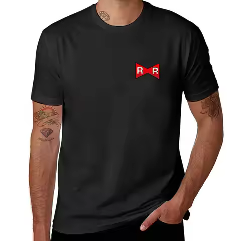 New Red Ribbon Army T-Shirt hippie clothes tees Oversized t-shirt T-shirt for a boy T-shirt men
