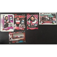 Turbo Attax 2022 F1 ZHOU GUANYU Card Set