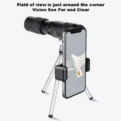 10-300X Zoom Powerful Monocular Telescope Remote Professional Monocular Telescope HD High Quality BA