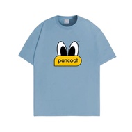 New Product - Pancoat T-Shirt Litle Text Logo (Unisex) Sky Blue Original Local Brand Popular Dan