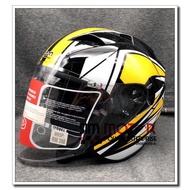 Beon Open Face Helmet R4 With Double Visor