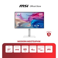 MSI Monitor MODERN MD272UPHW | 27" | UHD | IPS | 4ms | 60Hz (จอคอมพิวเตอร์)[Pre-Order จัดส่งภายใน7-1