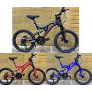 OD BICYCLE BASIKAL SPORT RIM BASIKAL 20'' ALLOY KIDS BICYCLE BASIKAL BUDAK MURAH! 20'' FOXTER / FOREVER BIKETER /