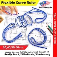 Flexible Curve Ruler Flexi Elastic Quilters Pembaris Penggaris Flexible Curve Ruler #S-Ruler #Snake 