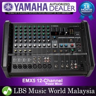 Yamaha EMX5 12 Channel Input 1260W Power Mixer With EQ (EMX 5)