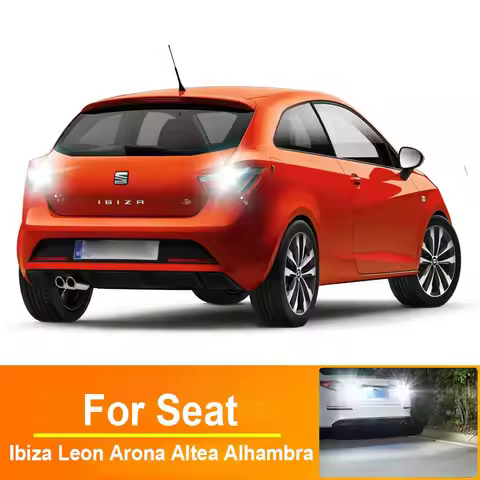 Car LED Backup Lamp Reverse Light For Seat Ibiza 6l 6j Leon 5f Mk2 Mk3 Mk1 1p 1m Arona Altea Alhambr