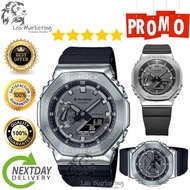 100% Ori Japan Made TMJ GM2100 Silver Black GM-2100-1ADR Men's Sport Watch Analog-Digital Full Set