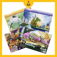 B4 Drawing Block B4 Buku Lukisan B4 Drawing Book (100gsm / 135gsm / 165 gsm)