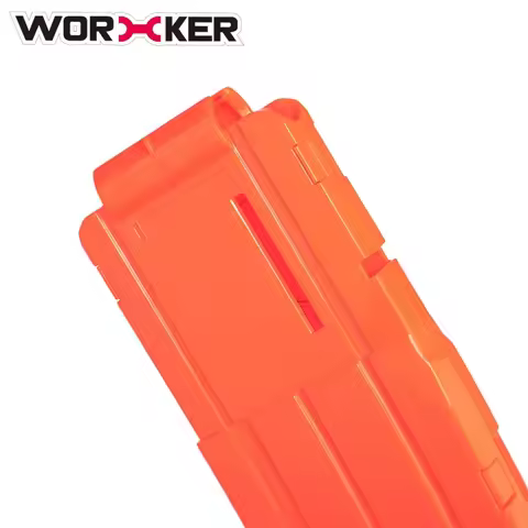 Worker 22 Long Darts Bullets AK Model Curve Banana Soft Bullet Clip Ammo Cartridge Dart Clip for Ner