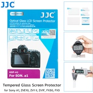 JJC Tempered Glass Screen Protector for Sony ZV-E10 ZVE10 ZV-1 II ZV1II ZV-1F ZV1F A1 FX30 FX3 Camer