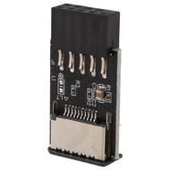 Motherboard USB2.0 9Pin to TYPE-C A-KEY Front Connector Converter USB3.2 TYPE-E Interface Header Ada