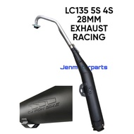 LC135 EXHAUST RACING  CJ IPOH EXZOS LC 4SPEED 5SPEED 28MM