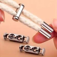 10pcs/Set Spring Loaded Shoelace Locks - No Tie Lace Cord Locks, For Shoelaces, Hoodies, Jackets, Pa