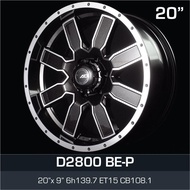 4X4 AD 20 inch 9JJ 6X139.7 ET15 ORI CAR SPORT RIMS WHEELS D2800
