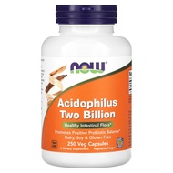 NOW Foods, Acidophilus Two Billion, 2 Billion CFU, 250 Veg Capsules, Exp: 04/2027