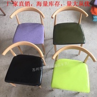 Dining Chair Leisure Chair Iron Art Steel Pipe Milk Tea Shop Hotel Chair Chair Horn Chair Coffee Sho