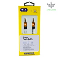 3.5mm to 3.5mm nyk goldplated audio cable - 3.5mm aux cable