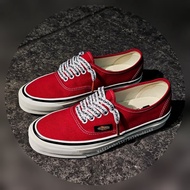 Otw Premium Authentic Racing Red "Free Fog Lace & Aglets"
