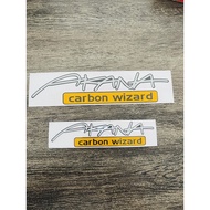 Akana Carbon Wizard Sticker