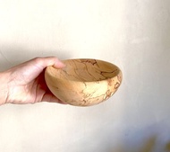 栃木碗 Φ14cm 斑駁木紋，紋理之美