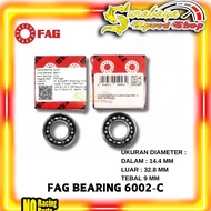 FAG Bearing Type 6002-C Deep Groove Ball Bearing Motor Original FAG Crankshaft Bearing