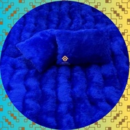 Kasur Gender Tebal Plus 2 Bantal Kasur Lantai Kasur Bulu Tebal Super Lembut Ukuran 200x180cm