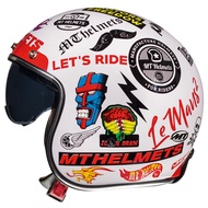 MT HELMET LE MANS 2 SV Anarchy A0 GLOSS PEARL-WHITE