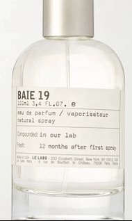 Le Labo Baie 19 New 100ml CNY 新年 生日禮物 香水